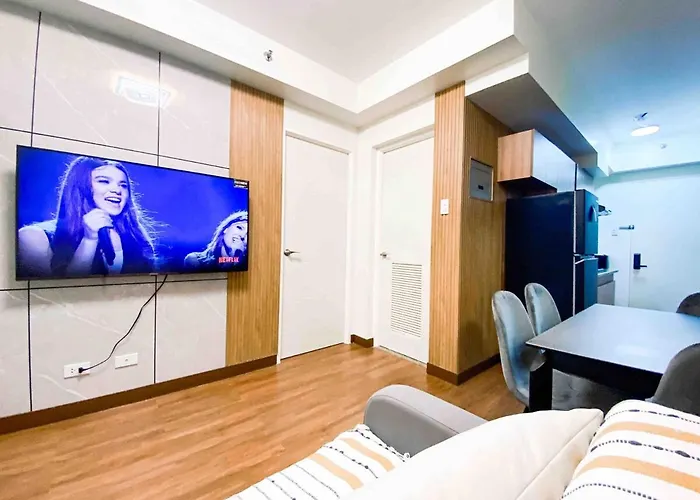 Prisma Residences - 1 Bedroom Paid Parking & Kitchen Near Bgc Apartamento