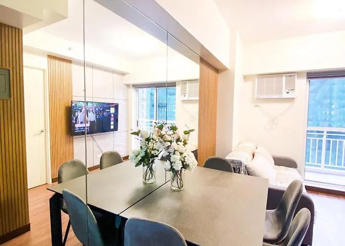 Prisma Residences - 1 Bedroom Paid Parking & Kitchen Near Bgc Apartamento
